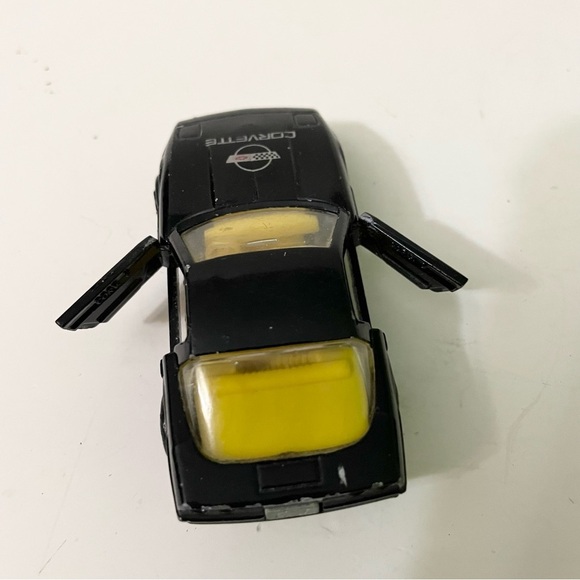 Majorette Chevrolet Corvette Black Fliegl ASW Trailer Diecast Cars - Picture 6 of 15